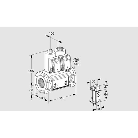 Honeywell Kromschroder VCS780F05NNWR3B/PPPP/3-P4 KS88205184