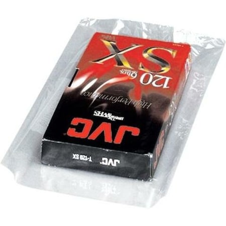 Box Packaging PVC Shrink Bags, 80 Ga., 6"W x 9"L, Clear, 500/Pack SHB0609