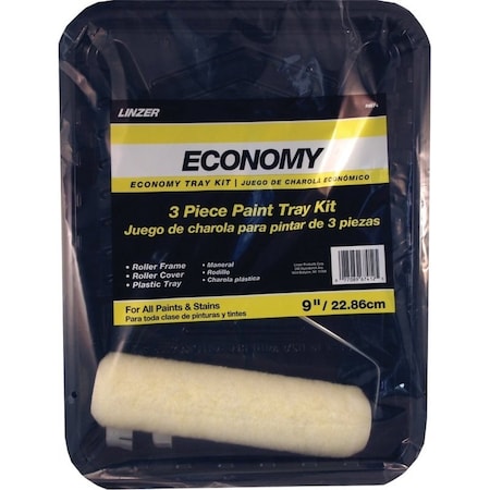 Linzer RS674 Roller and Tray Set, Plastic RS 674