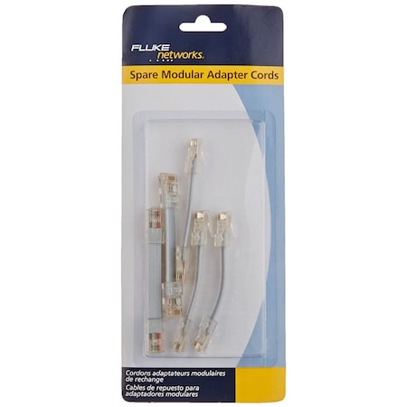 Fluke Networks Spare Modular Adapter KPlug 8Wire Cord 10300101