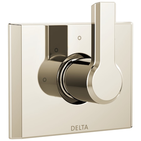 Delta Pivotal: 3-Setting 2-Port Diverter Trim T11899-PN-PR