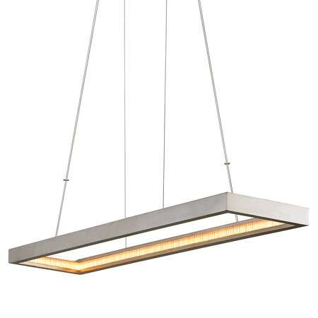 Corbett Lighting Jasmine 1 Light Linear 2.5 In. Silver Leaf 285-51-SL