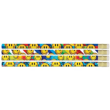 Musgrave Pencil Co Smiley Sensations Pencils, 144PK D2391/12