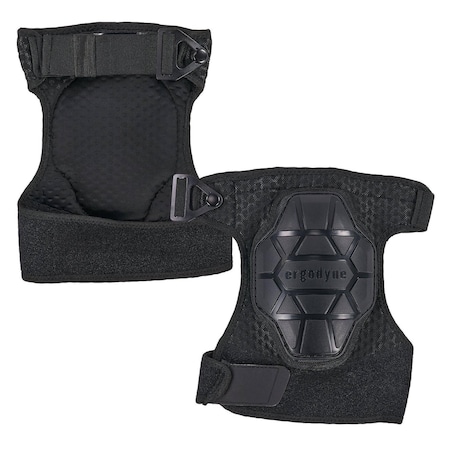 Ergodyne Knee Pad, Black, Foam, PR 575