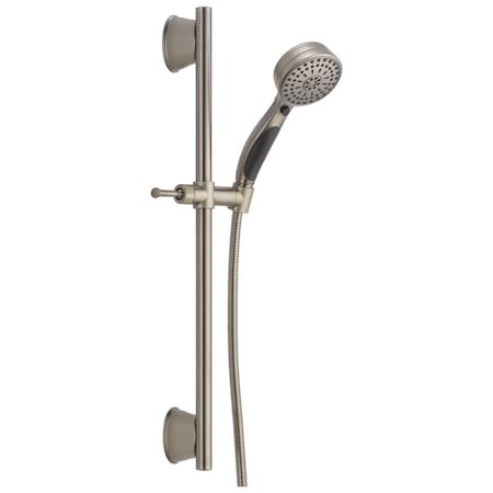 Delta Universal Showering Components ActivTouch 9-Setting Slide Bar Hand Shower 51549-SS