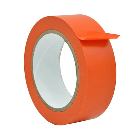 Wod Tape PVC, Orange, 1.5 inch (36mm) W., 5 mil Thickness, 32 PK WOD VTC605-01500-32-60-ORA