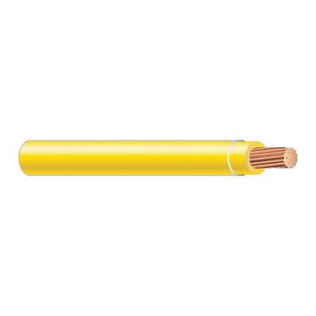 Zoro Select THHN, THWN-2 Building Wire, Copper, 6 AWG, 1C, Bare, Stranded, 1000 ft WXP-6G-0601-05-1000