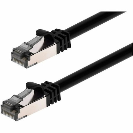 Monoprice Voice and Data Patch Cord, Black, 50 ft L 41019