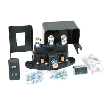 Mytee Products 12V Grounded Winch Motor Reversing Solenoid, 150 Amps, Grounded Coils T-RPS-KIT