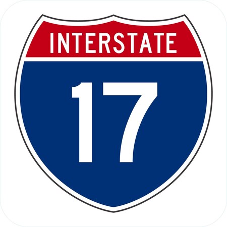 Lyle Interstate 17, 12x12, Engineer Grade, White G-2250-EG_12x12