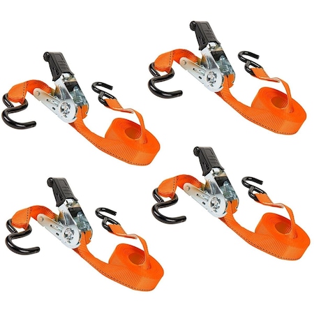 Hampton Products-Keeper 1.75 ft. x 15 in. Ratch Tie Down, 4PK 235249