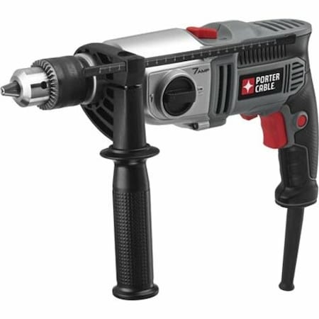 Porter-Cable PC70THD Hammer Drill, 120 V, 1/2 in Chuck PC70THD