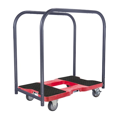 Hot House Designs 1200 lbs Professional E-Track Panel Cart Dolly - Red HO2653542