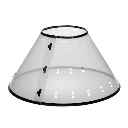 Petedge TP7167 L CL Elizabethan Collar, Fits Neck Size: 11-1/2 to 18-1/2 in, Cat, Dog TP7167 16 11