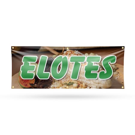 Signmission Elotes, 24 Inch x 72 Inch, Vinyl Banner B-72-30558