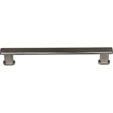 Pride Industrial 7-1/4in Manhattan Cabinet Pull with 6-3/10in Center to Center Satin Nickel Finish P92928SN