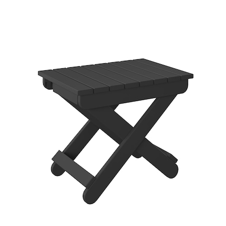 Polybird FOLDING END TABLE. BLACK POLYBIRD P46