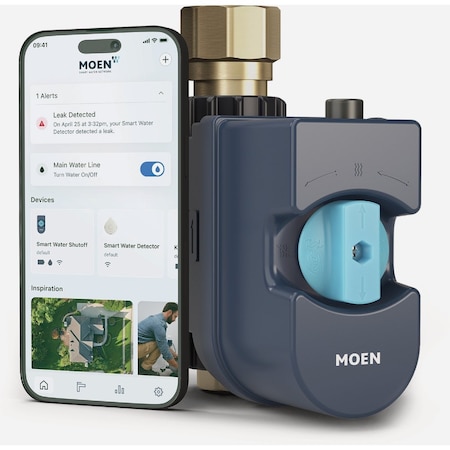 Moen Flo Smart 1'' Water Monitor & Shutoff 900-006