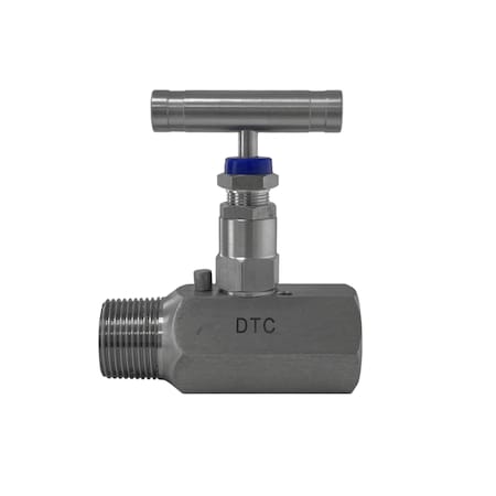 Discover 1/2 MxF Stainless Steel 6000 PSI Needle Valve 101013
