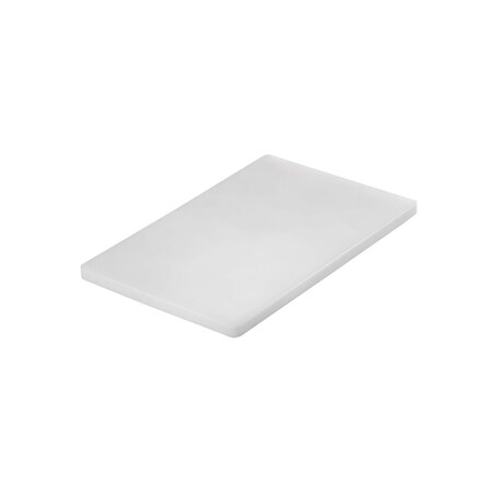 Cac Foodservice Cutting Board Polyethylene White 20 inx15 inx1 in CBPF-1520W