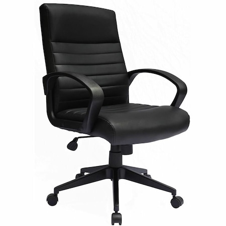 Boss Office Chair, 42.5 in H, Black B426-BK