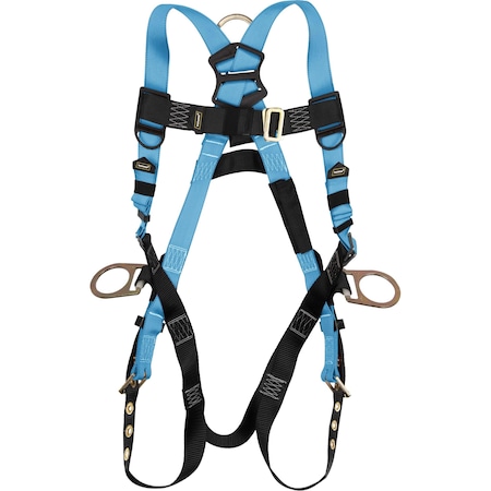 Ironwear Full-Body Harness w/ 3 Steel D-Rings, Grommets and SRL Web Connector 2X-Large-3X-Large 2126-2XL-3XL
