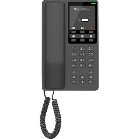 Grandstream Desktop Hotel Phone WiFi -Blac -Black GHP621W
