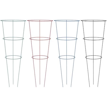 Panacea Vivid 42 in. H X 16 in. W Assorted Steel Tomato Cage 89904A