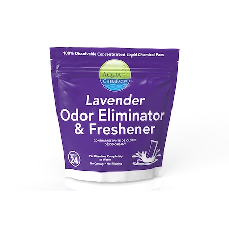 Aqua Chempacs Odor Elminator & Freshener / Lavender 4-2970