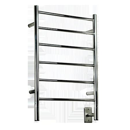 Amba Products Jeeves J Straight Towel Warmer, Matte Black JSMB