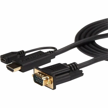 Startech.Com 3FT HDMI TO VGA ACTIVE CONVERTER CABLE HD2VGAMM3