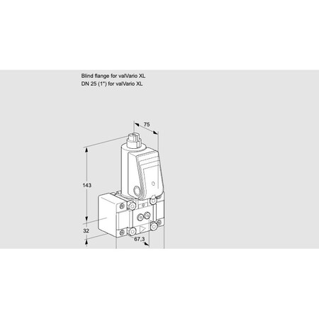 Honeywell Kromschroder VAS1W0/W25R/NW KS88025548