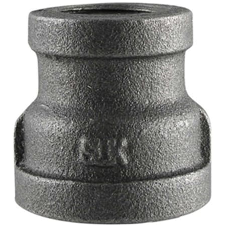 Ldr Industries 0.75 x 0.38 in. Black Reducer Coupling 310 bRC-3438