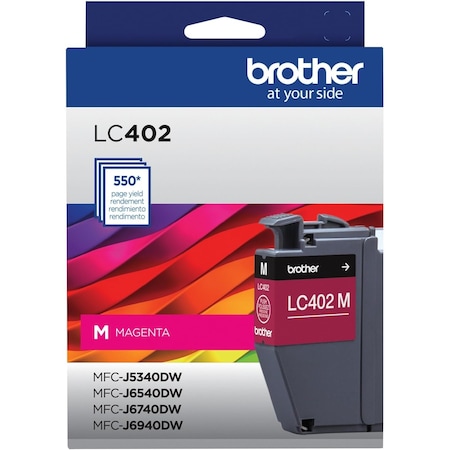 Brother Standard Yield Magenta Ink Cartridge LC402MS