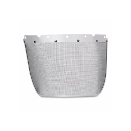 Msa Safety VISOR, V-GD, MESH, ALUM, FORMETAL FRAME, 10PK 454-10158822
