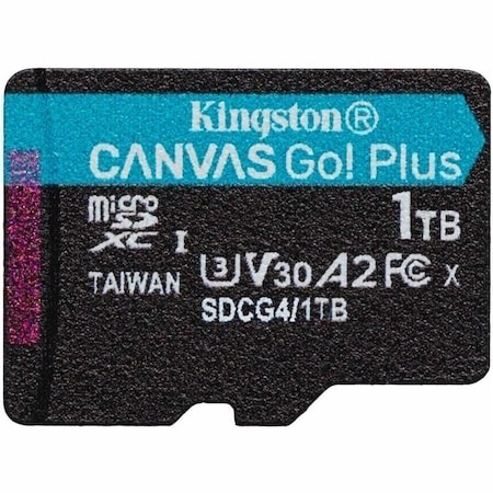 Kingston 1TB microSDXC Canvas Go Plus Gen4 200R A SDCG4/1TBSP