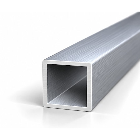 Brunner Aluminum square Tube 1/2" x .062" wall 4 Foot Satin Anodized S082 S4