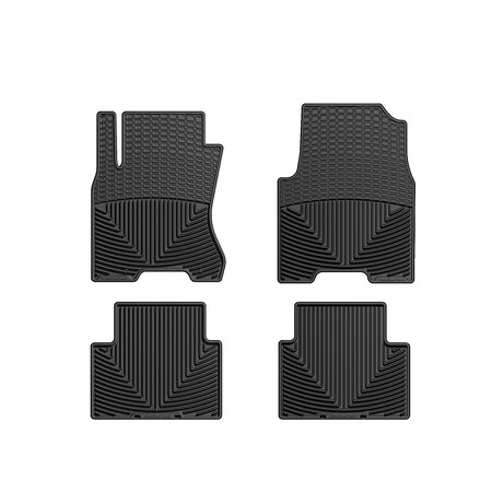Weathertech Black, Front and Rear All Weather Floor Mats W216-W217