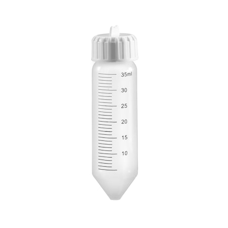Mtc Bio High Speed Centrifuge Tube, 35mL, Conical Bottom, 50,000xg Max RCF, Graduated, w/ Screw Cap, 12PK C0302