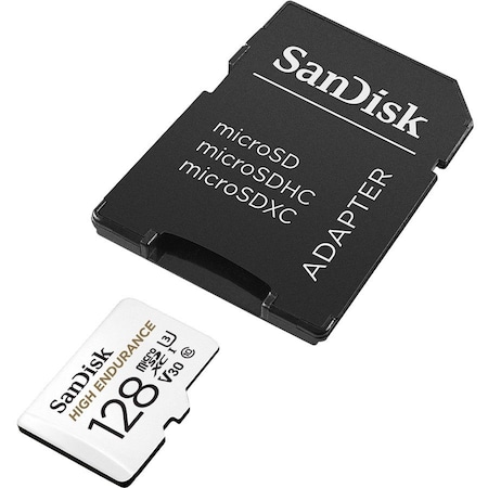 Sandisk High Endurance 128 GB Class 10/UHS-I (U3) microSDXC SDSQQNR128GAN6IA