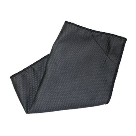 Ghent Magnetic Microfiber Cloth, Black, 12-Count ERMCB12