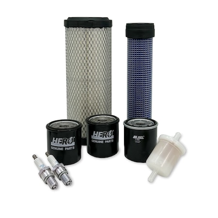 Hero Preventative Maintenance Kit Gravely 991234 Zero-Turn Mower S/N 025000-029999 W/Kawasaki FX730 MSU-GR-0001