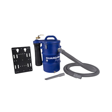 Guardair Drum Vacuum, 5 1/2 gal, Cartridge Filter, 73 cfm MV2000