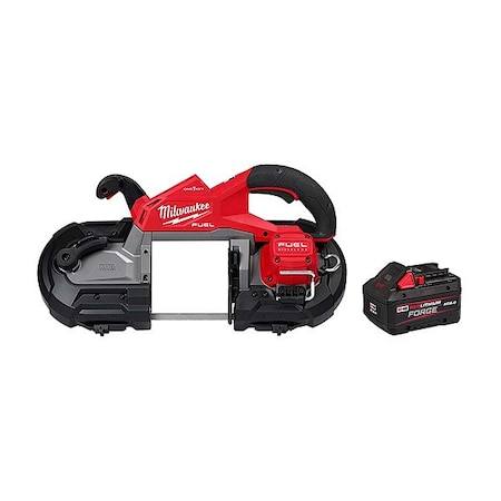Milwaukee Tool M18 FUEL DT BandSaw+M18 FORGE8.0 Battery 2929S-20, 48-11-1881