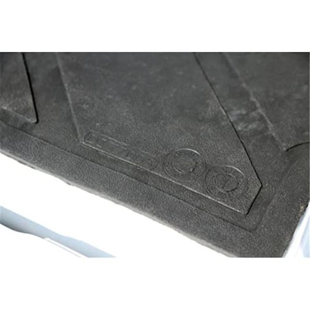 Dee Zee DZ77006 Heavyweight Rubber Bed Mat for 2022 Ford F-150, Black D37-DZ77006