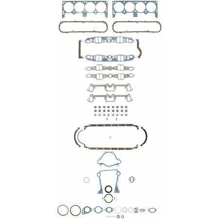 Bookazine Engine Gasket Set for Small Block Mopar TI3620113
