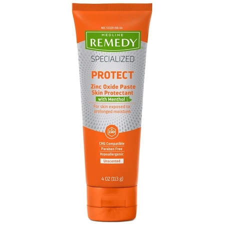 Medline Remedy Specialized Zinc Oxide Paste with Menthol, 4 oz., 12PK MSC092554