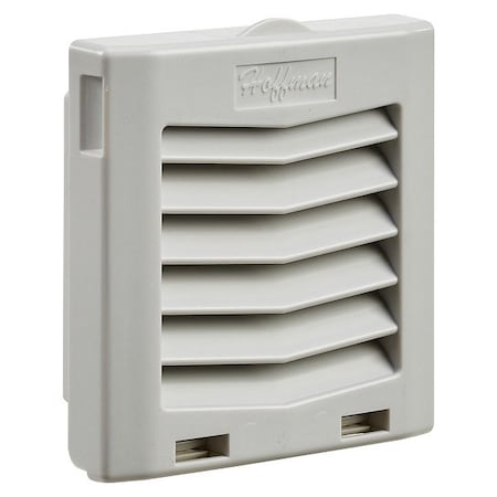 Nvent Hoffman Exhaust Grill/Filter, 4.42" H x 4.44" L HG0400404