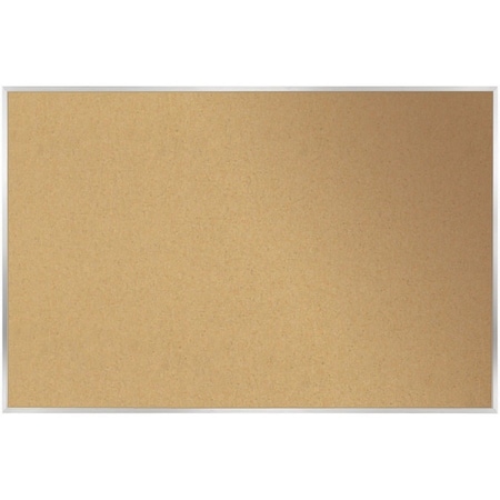Ghent Cork Bulletin Board 60x36", Aluminum Frame AK35