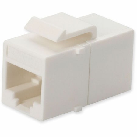 Add-On CAT6 RJ-45 F/F CAT6 WHITE INLINE COUPLER ADD-CAT6CPLR-WE